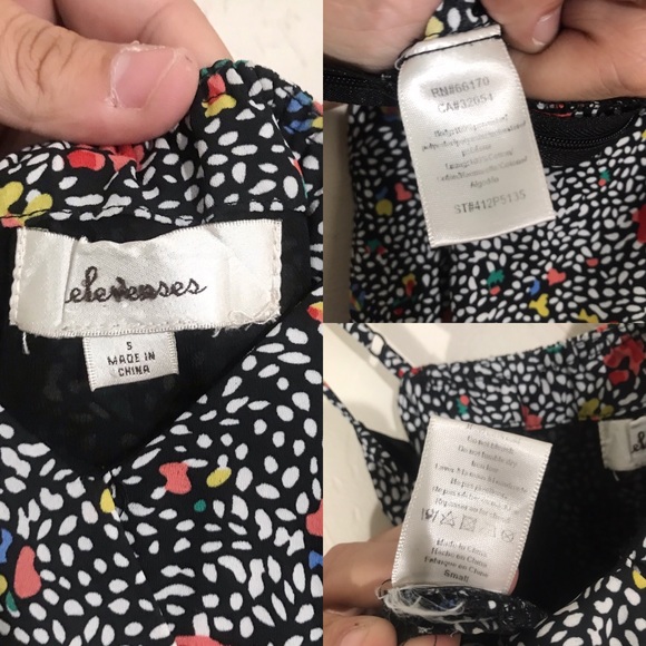 Anthropologie Elevenses "Peonia Jumper" Jumpsuit S - Picture 7 of 8